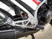 1984 Honda Interceptor - Close-up view of a 1984 Honda Interceptor's engine and exhaust components.