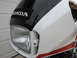 1984 Honda Interceptor - The front fairing of a 1984 Honda Interceptor displays the HONDA badge and headlight assembly.