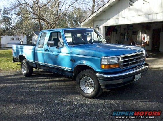 1992 Ford F-150 pickup truck parked in driveway