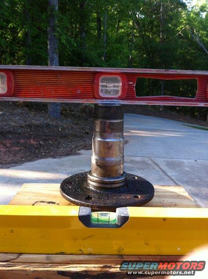 Suspect spindle rotated 90 degrees 