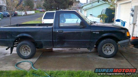 Pass side view