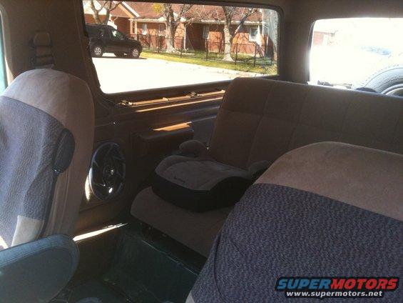 Also added some cheap wal-mart seat covers cuz the PO thought it would be cool to put  blue seats in it.