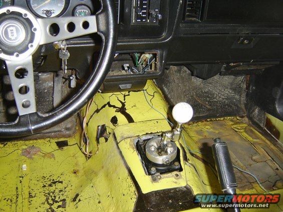 my new shifter to work with my cobra T-5