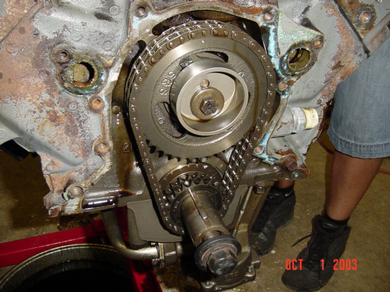 Timing chain....again, very clean