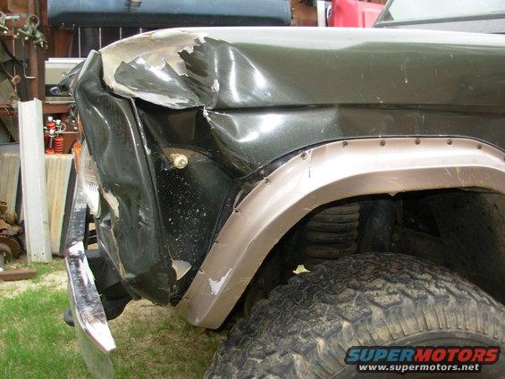 The barn wasn't as fast as the Bronco, but it was sturdier.