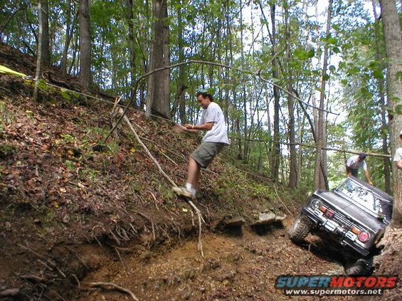 shane-pulling-cable-for-bruce.jpg Shane Durham pulling cable for Doc