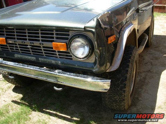 This is enough to drive it around to a few body shops for estimates.