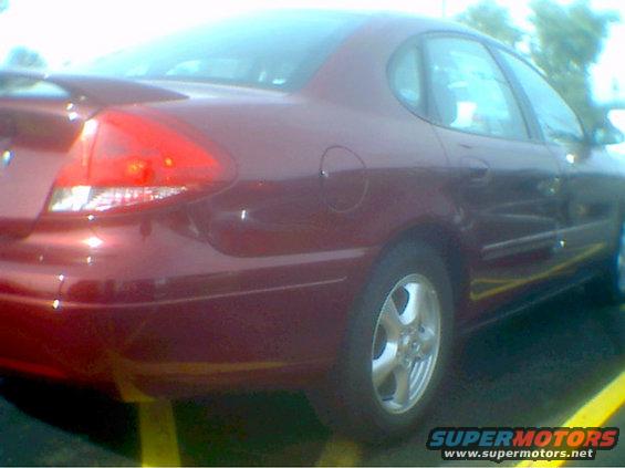 new taillights of the taurus