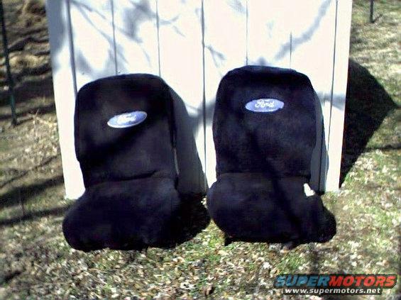 front seats with seat covers