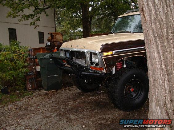 side view of my free bumper & on your left you will see my D60