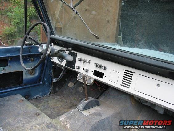 dash cleaned up nice and will retain the paint here.