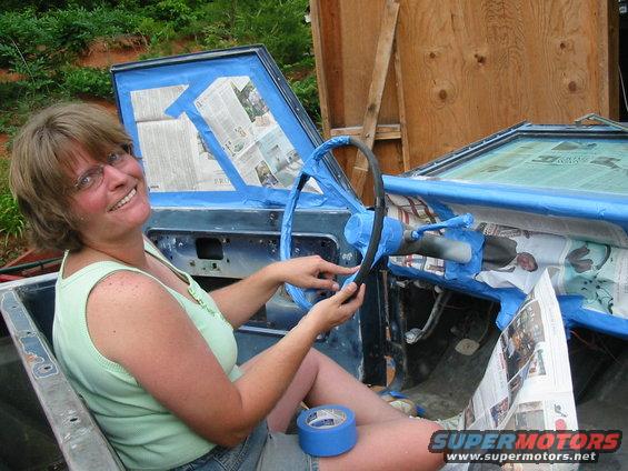 raes-bronco-paint-054.jpg she looks thrilled