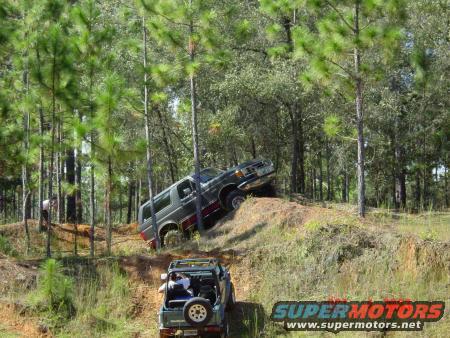 My Bronco in a clay pit