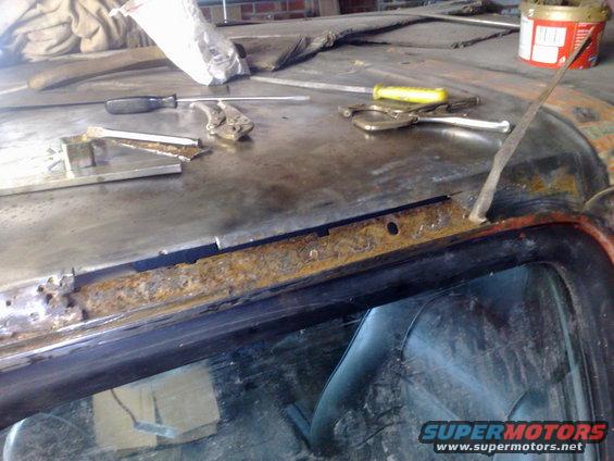 10052010407.jpg A lot of this rot here and still to be cut out has been caused by a crap repair done before. Poor fabrication and lots of filler have made it far worse than it would have been.