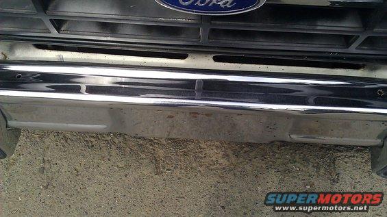 1984 Ford Bronco front grille and bumper