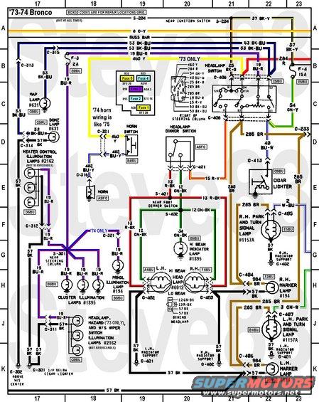 Bronco Wiring Diagram from www.supermotors.net