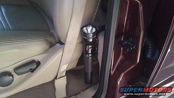 Saw this on a post on the Ford Truck Enthusiast site...tight fit in a 2000 but it works.