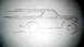 1996 Ford Bronco - Sketch of a vehicle that looks like a Ford Bronco, with lines indicating movement.