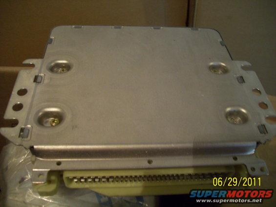 Engine control unit with date stamp 06/29/2011 and Supermotors logo
