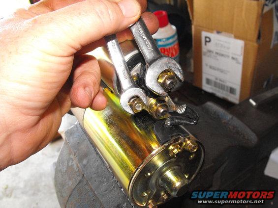 65 bucks brand new from RockAuto this week, brand new. Yeah there's metric on it. The hot lead is a 14mm nut and the signal wire nut is 10mm