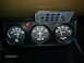 1979 Ford F-150 - A set of aftermarket Auto Gage instruments are mounted in the dashboard, including oil pressure, volts, and water temperature gauges.