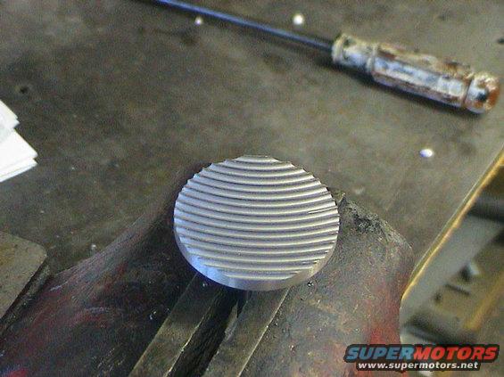 I will have to notch the pistons here's the tool