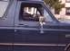 1990 Ford Bronco - Side view of a 1990 Ford Bronco, showing the door, mirror, and a glimpse inside.