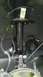 2007 Dodge Caliber - Close-up view of a vehicle's front suspension strut and coil spring assembly.