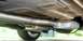 1976 Ford Ranchero - Underside view of a vehicle's exhaust system, including a muffler and pipes.