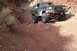 1990 Ford Bronco - Shawn climbs out of Lockhart Canyon
