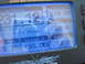1973 Ford Ranchero - A digital gauge cluster displays various vehicle metrics including oil temperature and coolant temperature.