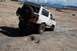 1990 Ford Bronco - Going back across the Crack; note the La Sal Mtns in the background