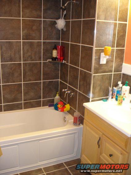 my master bath that i remodeled and drastically changed the layout of
