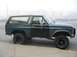 1986 Ford Bronco - at the bank machine before leaving .. nice fog...damn, I gotta do that shackle flip to raise the rear
