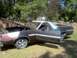 1979 Ford Ranchero - This 1979 Ford Ranchero is parked outdoors with its hood and driver's door open.
