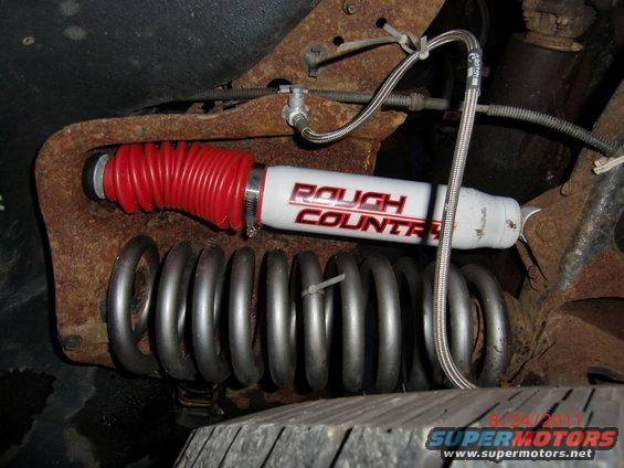 Rough Country shock absorber and coil spring assembly