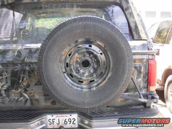 Spare tire.