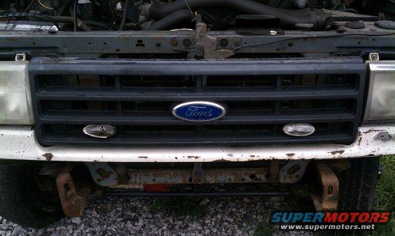 Front as it was when I bought it.  Have new headlights and chrome grill to put on.