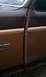 1990 Ford Bronco - Original drivers side door has crimp and rust.