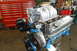 1997 Ford Ranger - Ford V8 engine with Ford Racing valve covers and aluminum intake manifold in a workshop setting.
