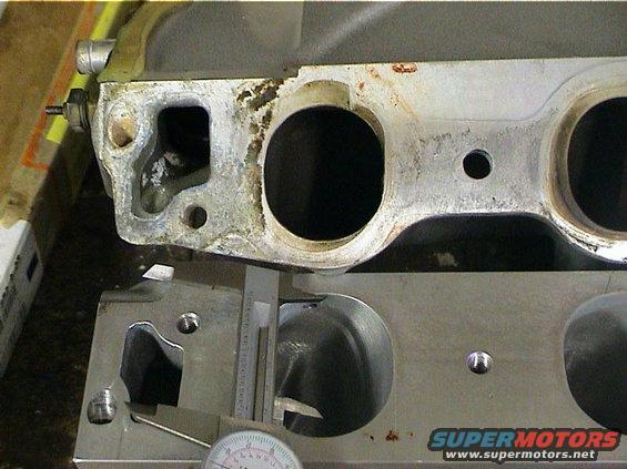 I think I need a bigger intake manifold. Even after port matching there will be a restriction farther up in the manifold