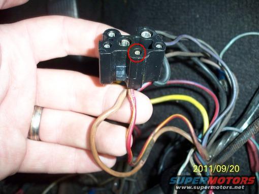 keyed-ignition-before.jpg This plug is hot in run. It supplies power to a supplemental fuse box, which powers the O2 sensors, e-fan, aftermarket gauges, and fuel pumps. 

The tan colored wire (the left most wire in my hand) is actually the stock pink &quot;resistor&quot; wire that supplies 6v to the coil. If you are upgrading to HEI (or an aftermarket ignition) that resistor wire is the one that needs to be bypassed. 