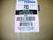 1990 Ford Bronco - Label for a new gas tank from Spectra Premium, model F8D, with multilingual text and barcode.