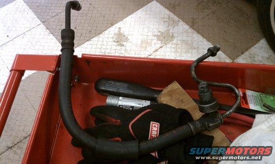 Original 90 FSB 5.0L PS hose