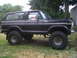 1979 Ford Bronco - This black Ford Bronco appears to be a 1978 model, not a 1979 as claimed.