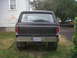 1979 Ford Bronco - Rear view of a black 1979 Ford Bronco, showing its distinctive body style and Oregon license plate.