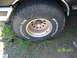 35x12.50x15 BFG All Terrains 40-50% tread.  2 showing alingment wear.  On aluminum bullet holes, 5 o...