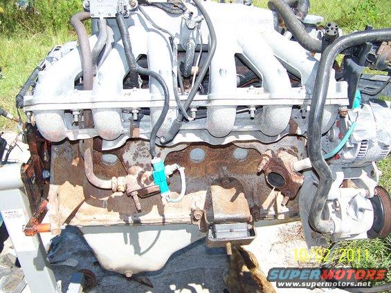 300 straight 6 with about 80,000 miles.  out of a 94 F-150, was running when pulled, not smoking, used no oil, strong motor.  needs EGR valve