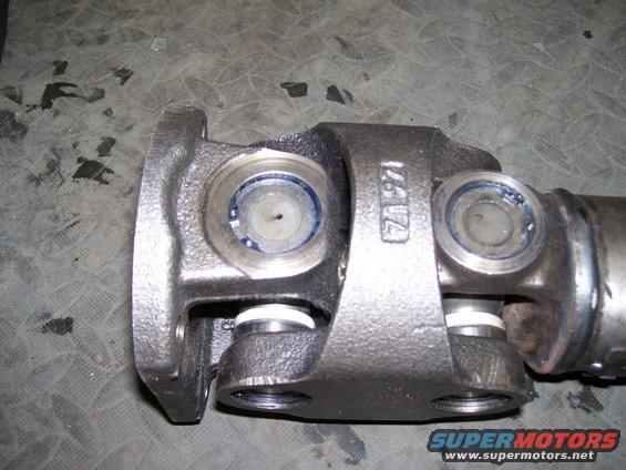 new-driveshaft-(2).jpg Custom driveshaft, started life as a front shaft for a F-350. 1350 U-joints with a custom 1350/1330 joint for the pinion flange.

For information on getting one of these sweet driveshafts talk to Jason at Thurlow Welding & Machine in Fargo, ND  (701) 282-2484