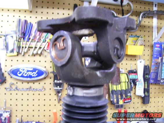 new-driveshaft-(10).jpg Custom driveshaft, started life as a front shaft for a F-350. 1350 U-joints with a custom 1350/1330 joint for the pinion flange.

For information on getting one of these sweet driveshafts talk to Jason at Thurlow Welding & Machine in Fargo, ND  (701) 282-2484